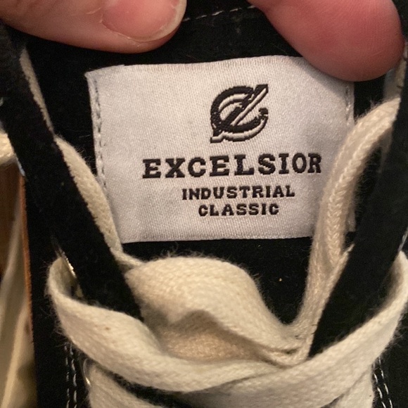 Excelsior Bolt Low Top Black Vulcanized Sneakers - 37 (US 6) - Picture 9 of 12